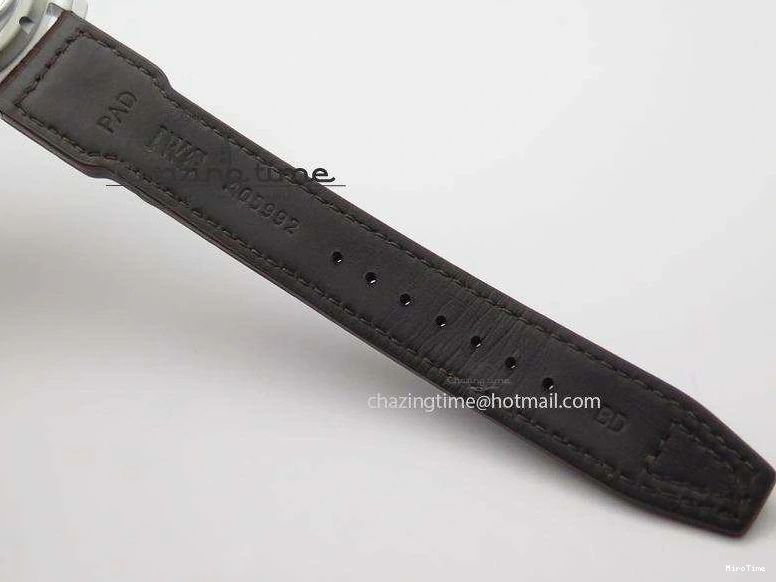 MIROTIME 0423 Reliable Big Pilot “Markus Buhler” IW5003 Turbine V6F Best Edition Blue Dial On Leather Strap A 7324